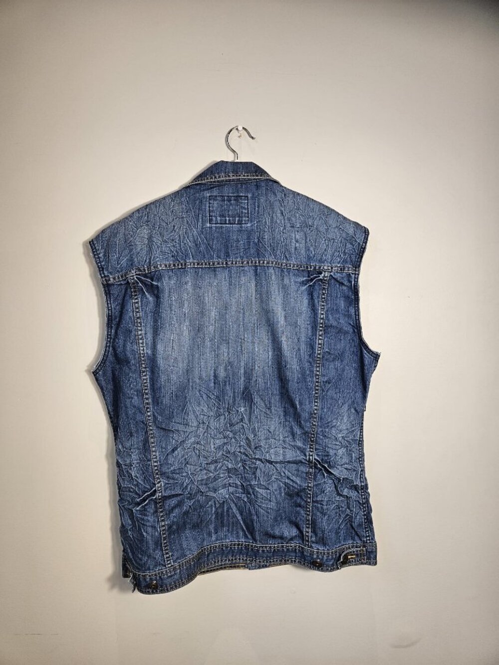 Marithé François Girbaud Denim Vest Jacket XXL - Picture 3 of 4